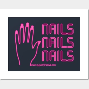 Nails Nails Nails Posters and Art